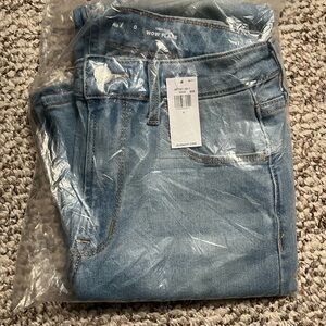 Old Navy High-Rise Wow Flare Jeans in Light Blue